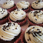Chocolate Vanilla Cupcakes by Catering Heaven