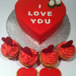 Valentines cakes by catering heaven