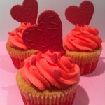 Valentines cupcakes by catering heaven