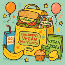 Childrens party bag by Catering Heaven